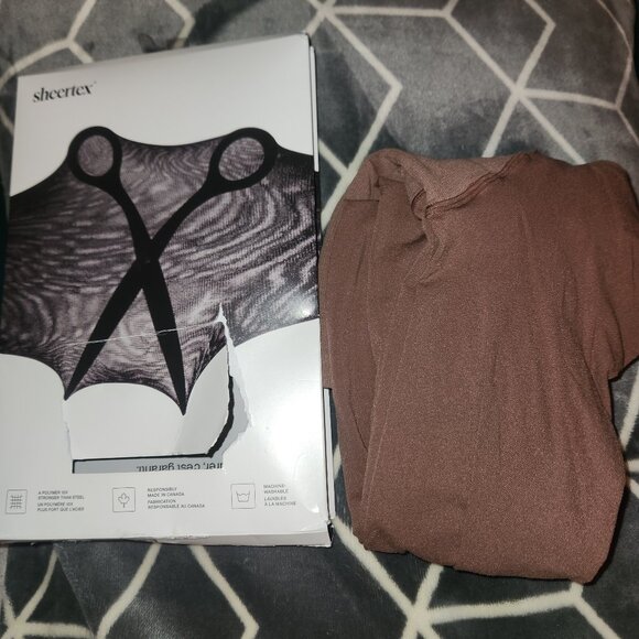 Sheertex nude control top sheer RIP RESIST new w box - Picture 1 of 3